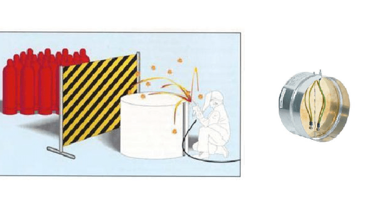 Klapa zwrotna RSK-NPL Ex – niezawodne rozwiązanie dla wymagających instalacji HVAC i stref ATEX