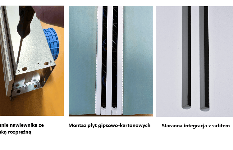 Jak zamontować nawiewnik gipsowy szczelinowy AirLINE?