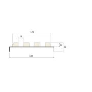 Nawiewniki szczelinowe gipsowe AirLINE